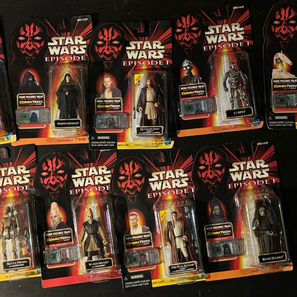 Star Wars Episode I Vintage Action Figure Collection